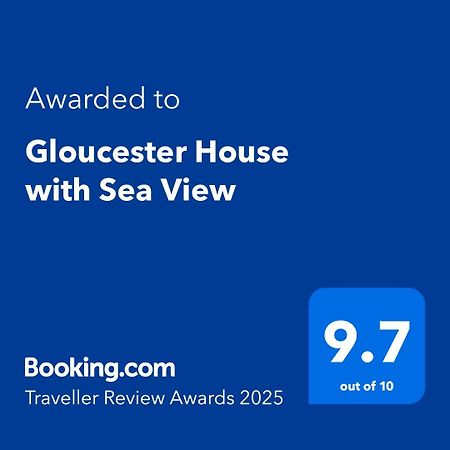 Gloucester House With Sea View Bagian luar foto